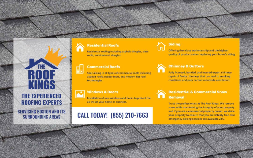 The Roof Kings are your experienced roofing experts! Reach out today to learn more about the full range of services we offer.