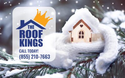Winter is just around the corner and it’s important to remember that snow, ice and wind storms can wreak havoc on your roof. Is yours ready to stand up to the elements? If you think you might be in need of repairs or a new roof, now is the time to call The Roof Kings.