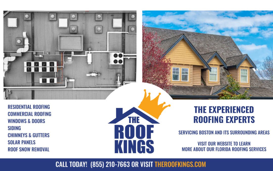With more than 30 years experience, The Roof Kings are leaders in the commercial and residential roofing industry throughout the Greater Boston, Metro-West and South Shore communities.