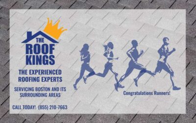 Today is the Boston Marathon and, like your roof, the runners need to be prepared to take on unpredictable weather conditions.