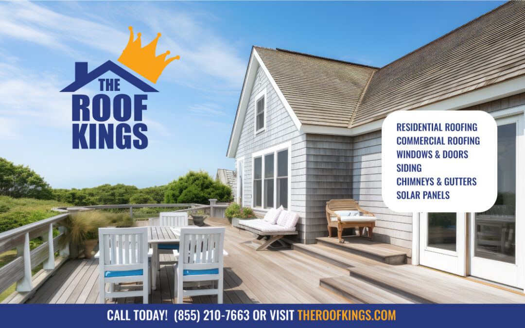 Summer is fast approaching and spring is a great time to focus on getting your roof, siding, windows and gutters in tip-top shape! Count on The Roof Kings to get the job done – call us today at (855) 210-7663.