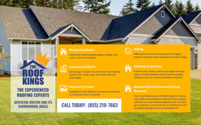 Is it time to replace, service or repair the roof on your home or business? Count on The Roof Kings for quality craftsmanship and professional service – Call us today at (855) 210-7663.