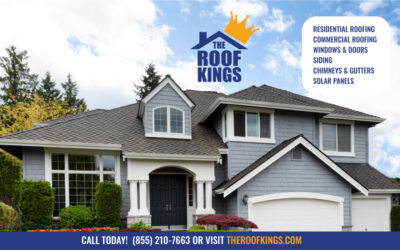 The Roof Kings team is here for all of your new roofing or repair needs – and can also help repair your chimney, ventilation and gutters or install siding, doors and windows!